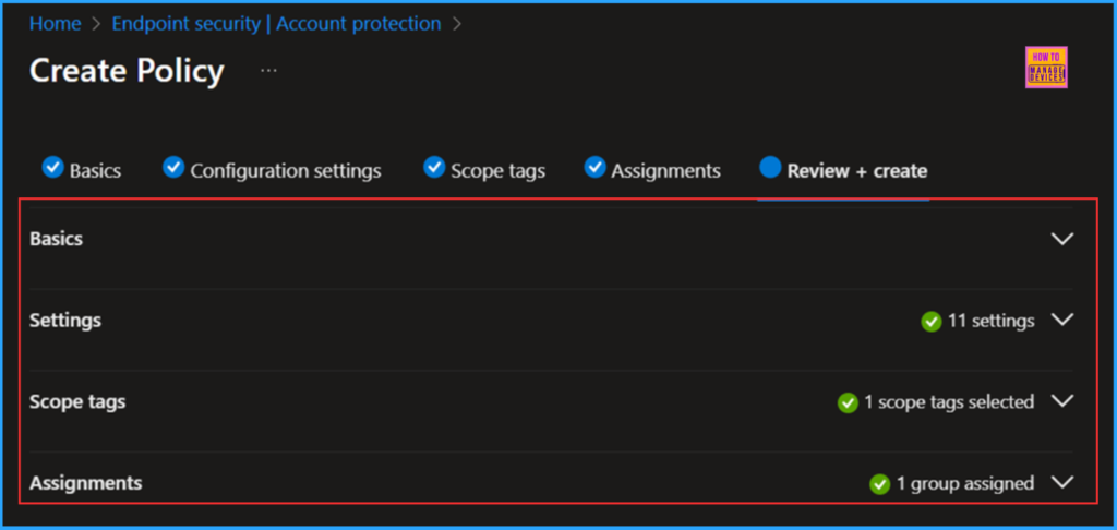 Best Guide to Configure Windows LAPS Automatic Account Management using Intune. Fig. 9