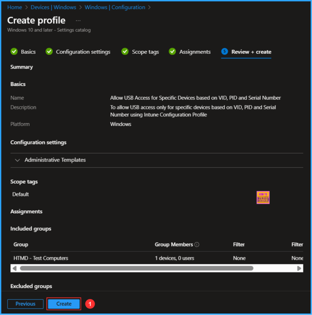Best way to Allow USB Access for Specific Devices using Intune 10 Best way to Allow USB Access for Specific Devices using Intune. Fig. 10