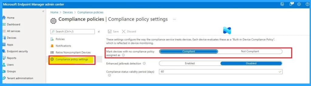 How to Fix Devices Show Alert Issue as Not Compliant in Intune 2 How to Fix Devices Show Alert Issue as Not Compliant in Intune - Fig.2 Creds to MS