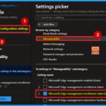 How to Configure Enrollment Token for Microsoft Edge Management using Intune Policy 1 How to Configure Enrollment Token for Microsoft Edge Management using Intune Policy 1