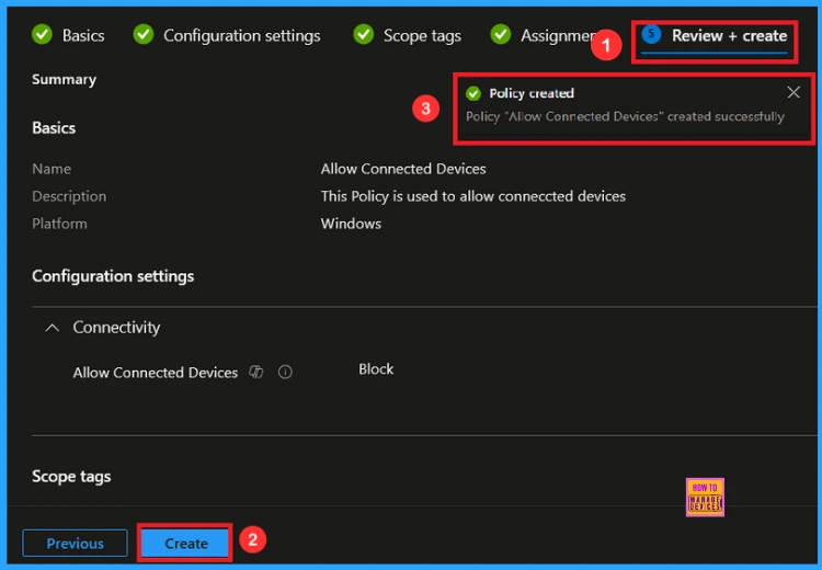 How to Stop Bluetooth and Cloud Device Sync using CDP Policy in Intune 9 How to Stop Bluetooth and Cloud Device Sync using CDP Policy in Intune - Fig.8