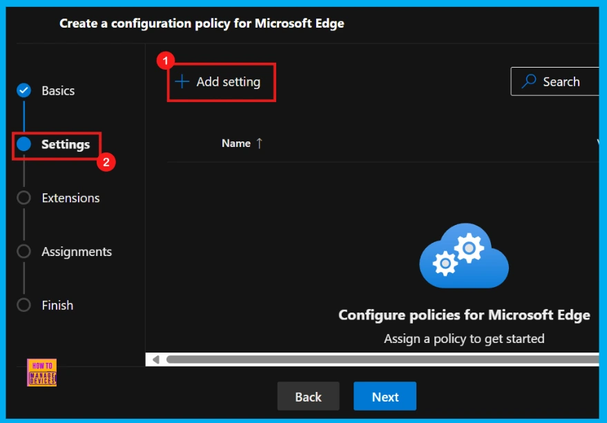 Enable or Disable Mobile App Management Policy in MS Edge Browser using M365 Admin Center 3 Enable or Disable Mobile App Management Policy in MS Edge Browser using M365 Admin Center - Fig.3