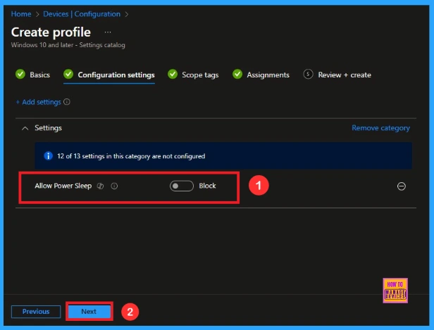 Enable or Disable Power Sleep Settings for Windows Devices using Intune Policy 9 Enable or Disable Power Sleep Settings using Intune Policy - Fig.8