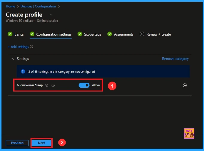 Enable or Disable Power Sleep Settings for Windows Devices using Intune Policy 8 Enable or Disable Power Sleep Settings for Windows Device using Intune Policy - Fig.7