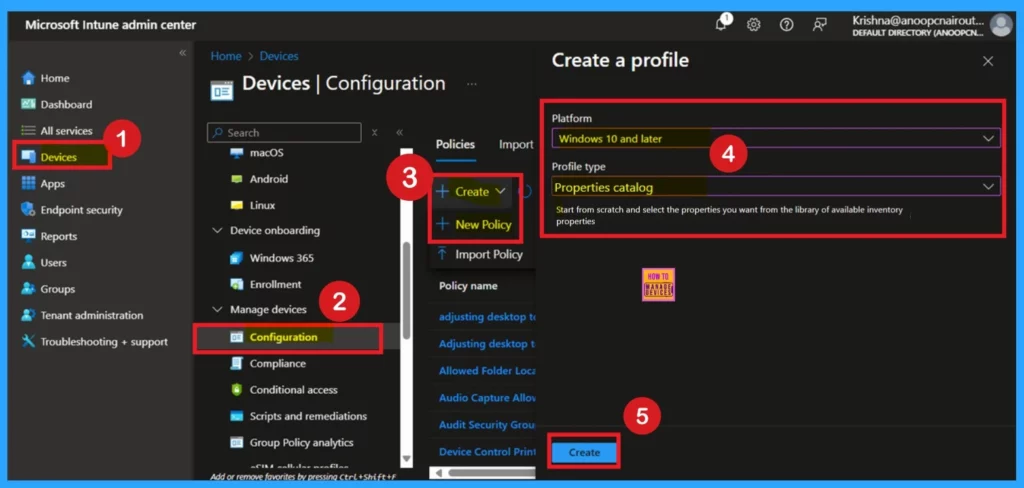 How to Collect Physical and Virtual Memory Information using Intune Properties Catalog 1 How to Collect Physical and Virtual Memory Information using Intune Properties Catalog- Fig.1