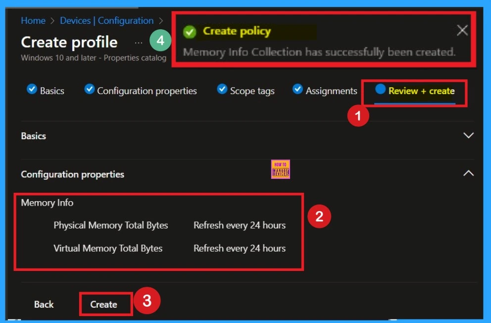 How to Collect Physical and Virtual Memory Information using Intune Properties Catalog 8 How to Collect Physical and Virtual Memory Information using Intune Properties Catalog- Fig.8