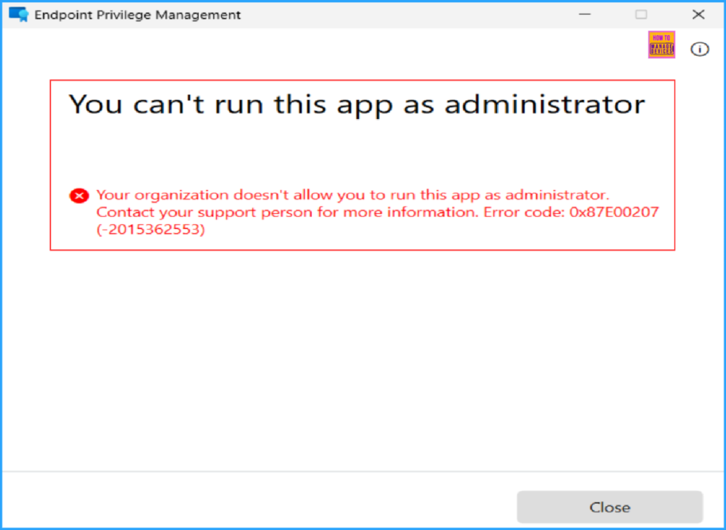 How to Configure EPM Rule Explicitly Deny Elevation with Microsoft Intune 11 How to Configure EPM Rule Explicitly Deny Elevation with Microsoft Intune. Fig. 11