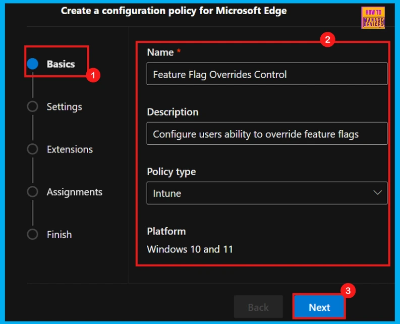 How to Configure User Ability to Override Feature Flags Policy in MS Edge Browser using M365 Admin Center 3 How to Configure User Ability to Override Feature Flags Policy in MS Edge Browser using M365 Admin Center - Fig.2