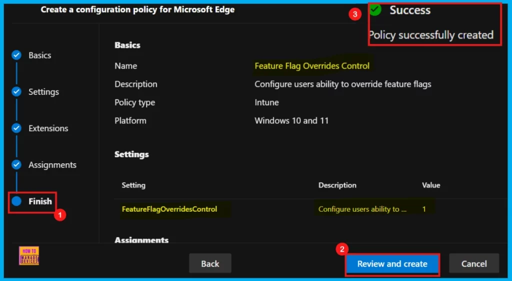 How to Configure User Ability to Override Feature Flags Policy in MS Edge Browser using M365 Admin Center 11 How to Configure User Ability to Override Feature Flags Policy in MS Edge Browser using M365 Admin Center - Fig.10