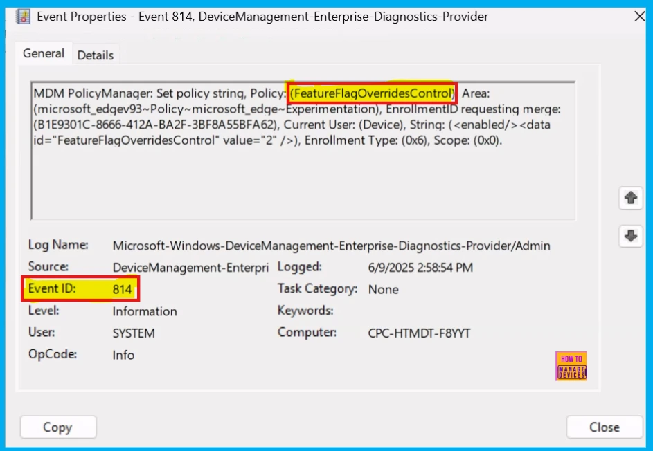 How to Configure User Ability to Override Feature Flags Policy in MS Edge Browser using M365 Admin Center 13 How to Configure User Ability to Override Feature Flags Policy in MS Edge Browser using M365 Admin Center - Fig.12