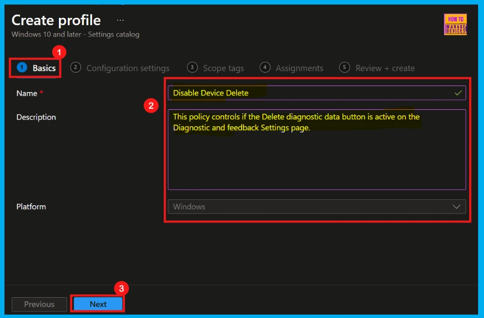 How to Enable or Disable Device Delete Setting for Diagnostic Data in Windows using Intune Policy 5 How to Enable or Disable Device Delete Setting for Diagnostic Data in Windows using Intune Policy - Fig.4
