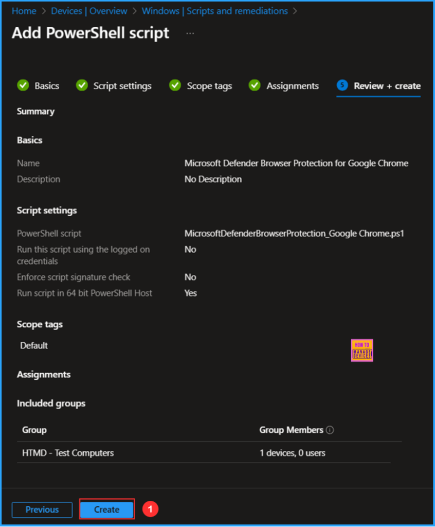 How to Install Microsoft Defender Browser Protection Extension using Intune PowerShell Script 7 How to Install Microsoft Defender Browser Protection Extension using Intune PowerShell Script. Fig. 7
