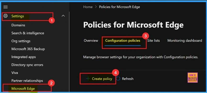 Enable or Disable Auth Negotiate Port Policy in MS Edge using M65 Admin Center 1 Enable or Disable Auth Negotiate Port Policy in MS Edge using M65 Admin Center - Fig.1