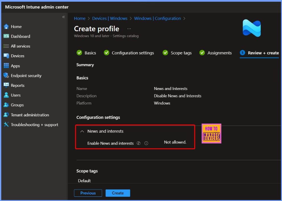 How to Fix Intune Error 65000 when Deploying Intune Policy using Settings Catalog 2 How to Fix Intune Error 65000 when Deploying Intune Policy using Settings Catalog - Fig.2