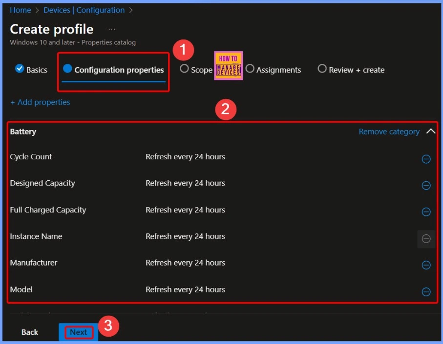 How to Track Device Battery Information using Intune Property Catalog 4 How to Track Device Battery Information using Intune Property Catalog - Fig.4