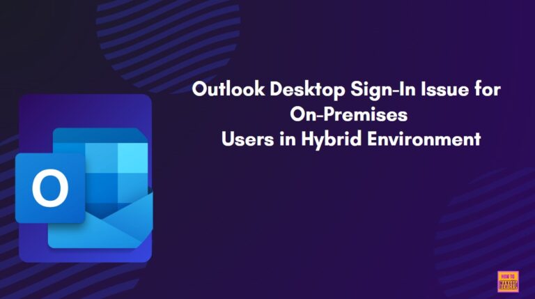 How to Fix Outlook Desktop Sign-In Issue Email Already Added Error on Current Channel 8