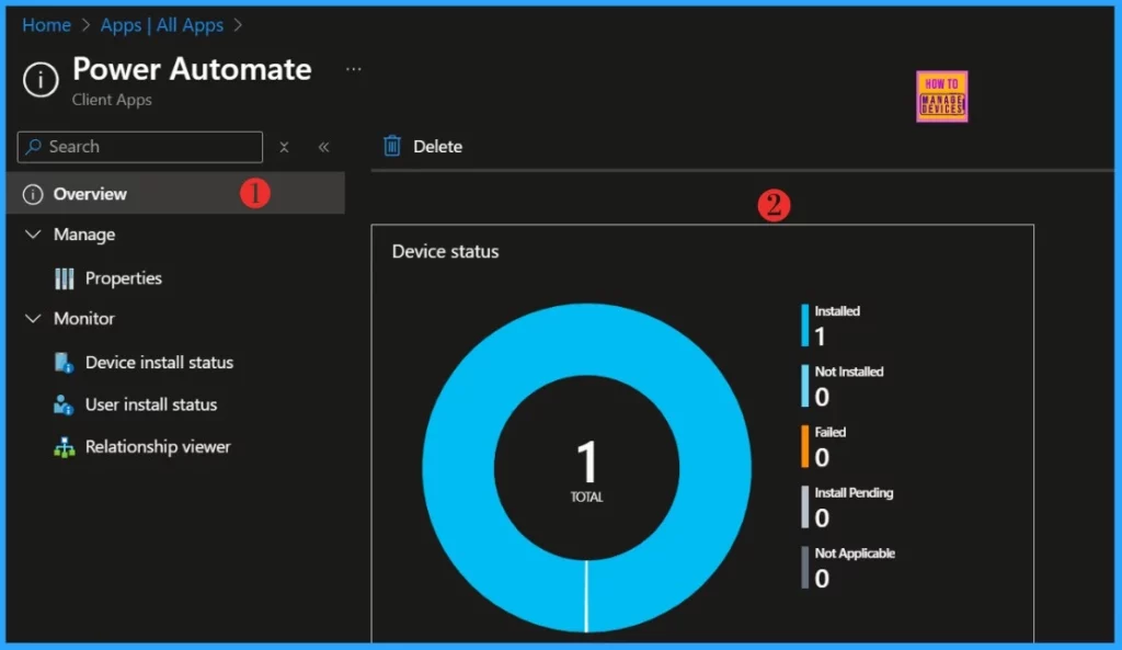 How to Deploy Power Automate Package as Win32 App with Microsoft Intune 12 How to Deploy Power Automate Package as Win32 App with Microsoft Intune. Fig-12