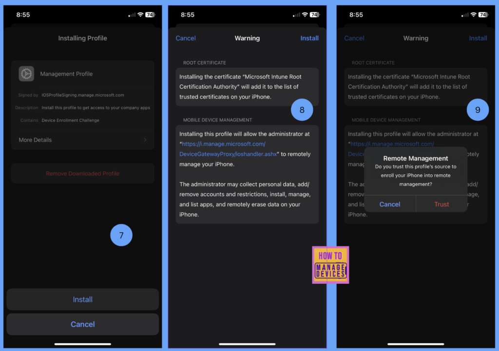 Deep Dive into Enable Web Based Enrollment for iOS Devices using Intune 12 Deep Dive into Enable Web Based Enrollment for iOS Devices Using Intune Fig: 12