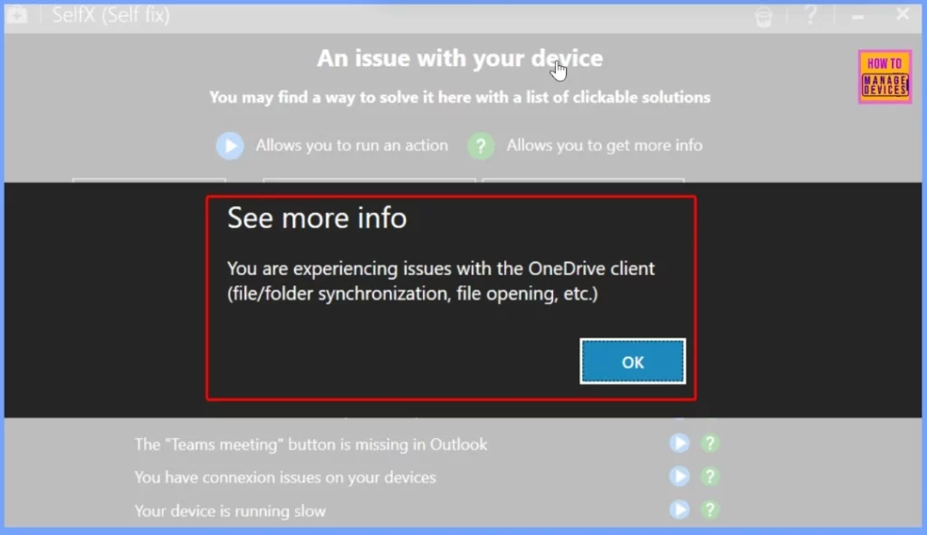 Free Community Tool to Self Fix Intune Problems Issues 6 Free Community Tool to Self Fix Intune Problems Issues - Fig.4 - Creds to Damien Van Robaeys