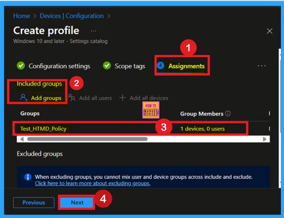 How to Show or Hide Lock Option in User Tile Menu on Windows using Intune Policy - Fig.9