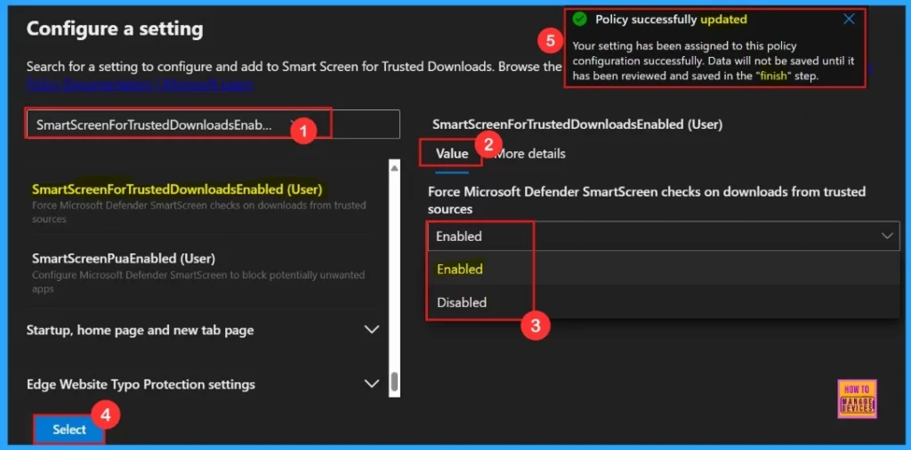How to Enforce Defender SmartScreen to Block Potentially Unwanted Apps in MS Edge Browser using M365 Admin Center 5 How to Enforce Defender SmartScreen to Block Potentially Unwanted Apps in MS Edge Browser using M365 Admin Center - Fig.4