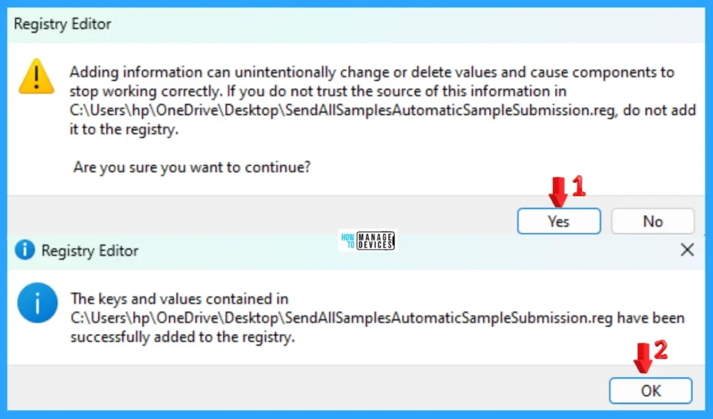 5 Methods to Enable or Disable Automatic Sample Submission for Microsoft Defender Antivirus in Windows Devices 15 5 Methods to Enable or Disable Automatic Sample Submission for Microsoft Defender Antivirus in Windows Devices - Fig. 15
