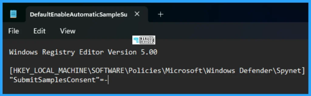 5 Methods to Enable or Disable Automatic Sample Submission for Microsoft Defender Antivirus in Windows Devices 18 5 Methods to Enable or Disable Automatic Sample Submission for Microsoft Defender Antivirus in Windows Devices - Fig. 18