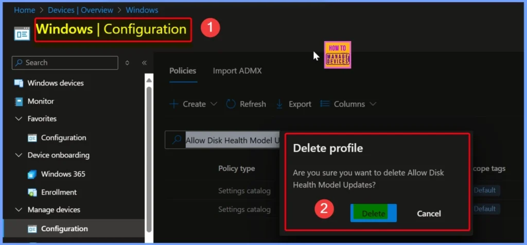 How to Allow or Block Disk Health Model Updates Policy using Intune 15 How to Allow or Block Disk Health Model Updates Policy using Intune - Fig.15