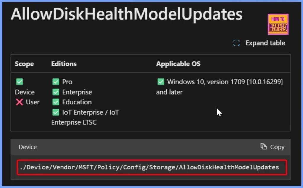 How to Allow or Block Disk Health Model Updates Policy using Intune 13 How to Allow or Block Disk Health Model Updates Policy using Intune - Fig.13