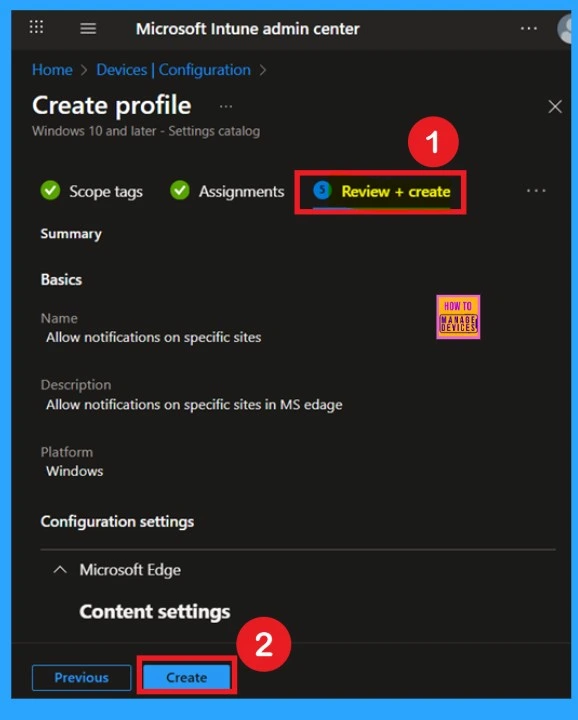 Allow Notifications on Specific Sites in Microsoft Edge Browser using Intune Policy 9 Allow Notifications on Specific Sites in Microsoft Edge Browser using Intune Policy - Fig.8