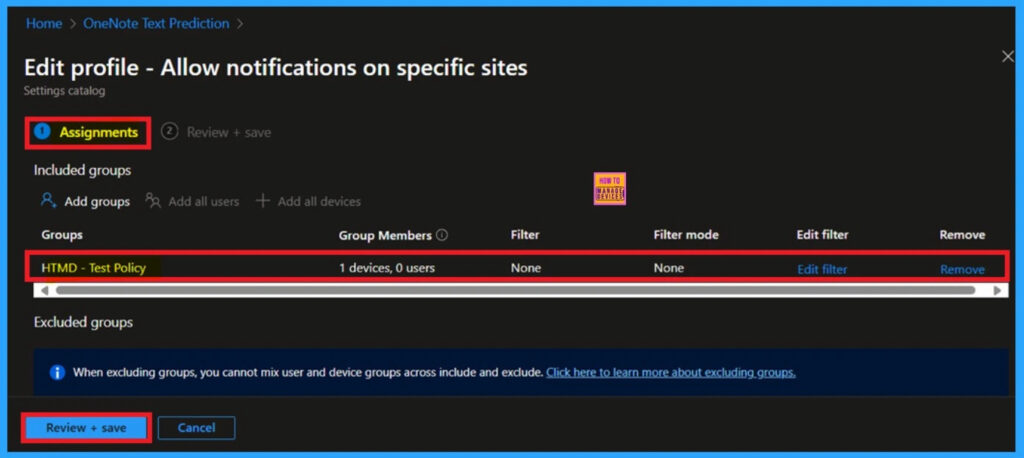 Allow Notifications on Specific Sites in Microsoft Edge Browser using Intune Policy 12 Allow Notifications on Specific Sites in Microsoft Edge Browser using Intune Policy - Fig.11