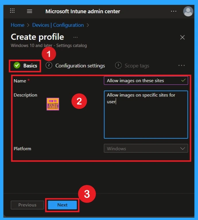 Image Loading Configuration for Websites using Intune Policy 4 Image Loading Configuration for Websites using Intune Policy -Fig.2