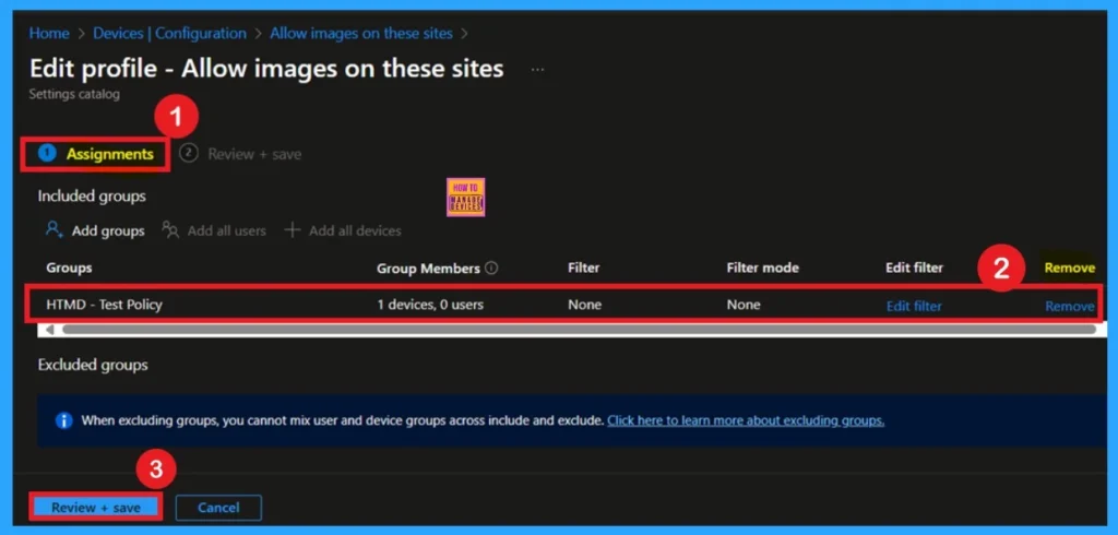 Image Loading Configuration for Websites using Intune Policy 14 Image Loading Configuration for Websites using Intune Policy -Fig.12