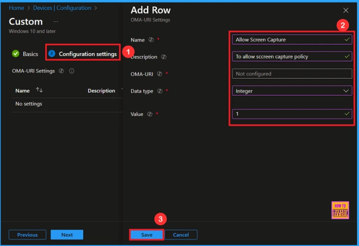 Disable Windows Snipping Tool Capture and Recording Policy using MS Intune 15 Disable Windows Snipping Tool Capture and Recording Policy using MS Intune - Fig.14