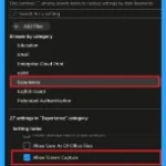 Disable Windows Snipping Tool Capture and Recording Policy using MS Intune 1 Allow or Block Screen Capture using Intune Policy