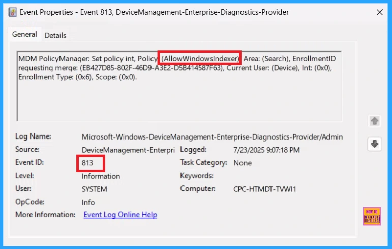 Enable Windows Indexer Policy to Speed up Search Result using Intune 12 Enable Windows Indexer Policy to Speed up Search Result using Intune - Fig.11