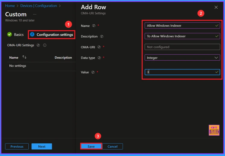 Enable Windows Indexer Policy to Speed up Search Result using Intune 15 Enable Windows Indexer Policy to Speed up Search Result using Intune - Fig.14