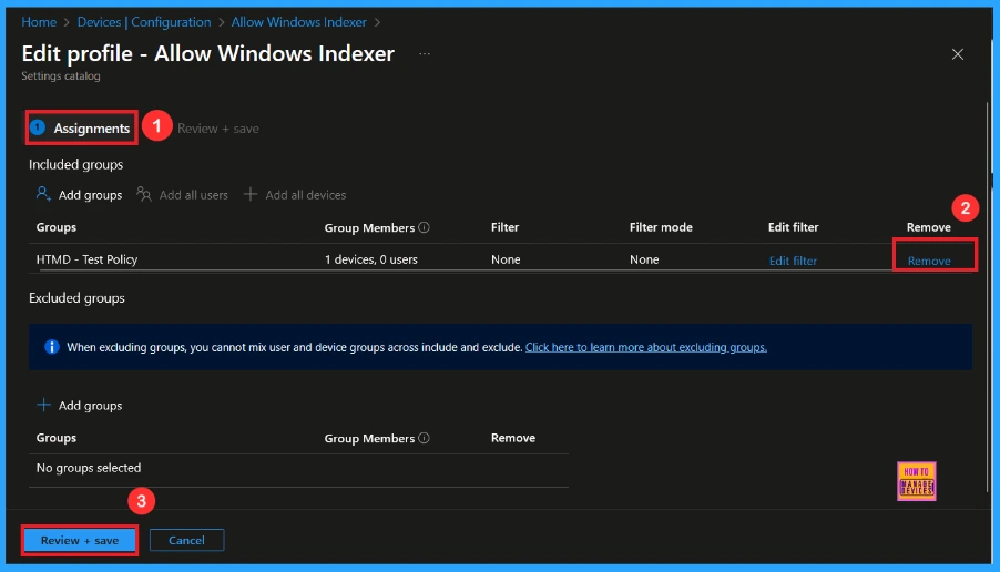 Enable Windows Indexer Policy to Speed up Search Result using Intune 13 Enable Windows Indexer Policy to Speed up Search Result using Intune - Fig.12