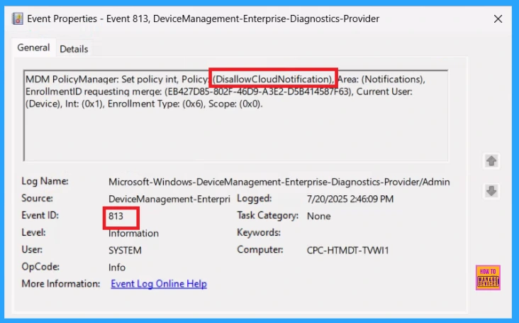 What is Cloud Sourced Notifications Policy to Enhance Privacy and User Experience using Intune 12 Allow or Disallow Cloud Notification using Intune Policy - Fig.11