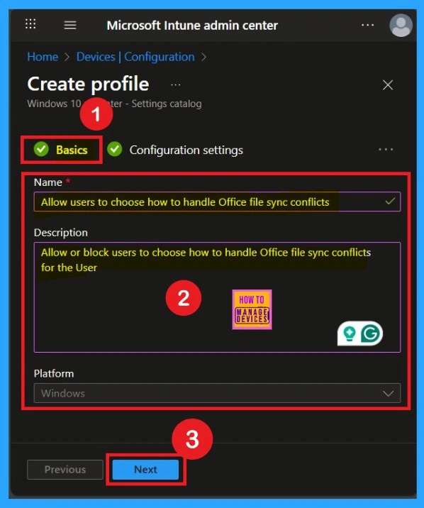 Allow Users to Choose Merging or Keeping Both Copies during Office File Sync Conflicts using Intune 3 Allow Users to Choose Merging or Keeping Both Copies during Office File Sync Conflicts using Intune -Fig.2