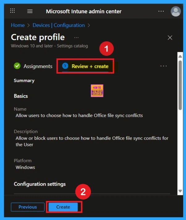 Allow Users to Choose Merging or Keeping Both Copies during Office File Sync Conflicts using Intune 9 Allow Users to Choose Merging or Keeping Both Copies during Office File Sync Conflicts using Intune -Fig.9