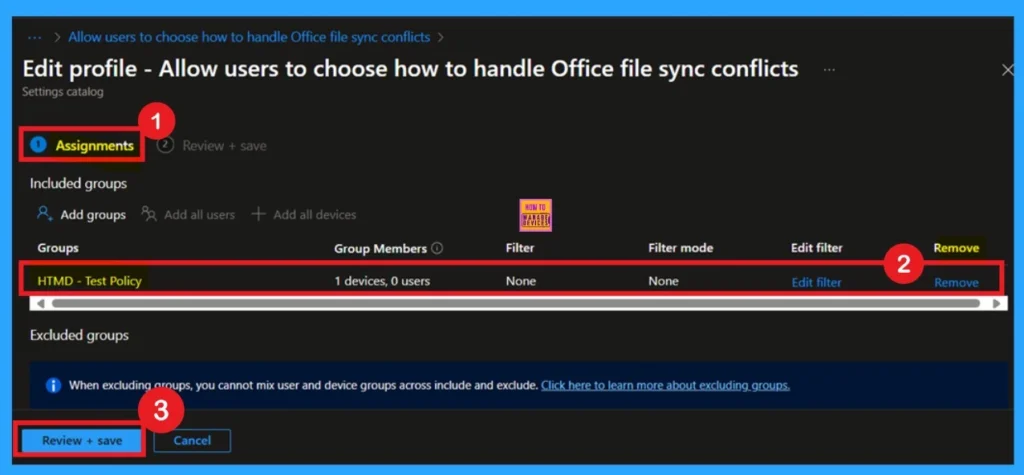 Allow Users to Choose Merging or Keeping Both Copies during Office File Sync Conflicts using Intune 12 Allow Users to Choose Merging or Keeping Both Copies during Office File Sync Conflicts using Intune -Fig.12