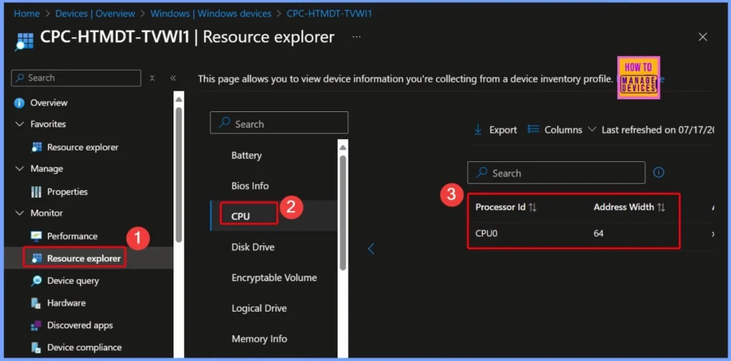 How to Retrieve CPU Information from Windows Devices using Intune 10 How to Retrieve CPU Information from Windows Devices using Intune - Fig.10