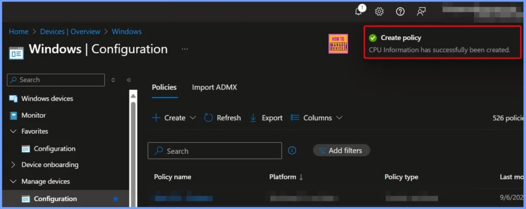 How to Retrieve CPU Information from Windows Devices using Intune 9 How to Retrieve CPU Information from Windows Devices using Intune - Fig.9