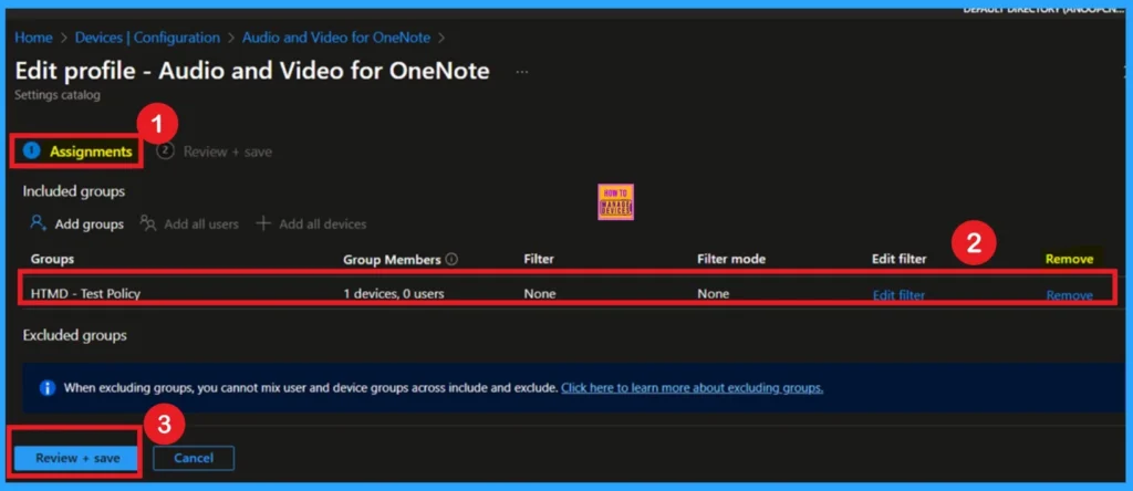 Enable Disable OneNote Audio Search for User Policy using Intune 12 Enable Disable OneNote Audio Search for User Policy using Intune - Fig.11