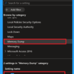 Enable Crash Dump Policy in Windows for Saves Memory Data using Intune 1 Enable Crash Dump Policy in Windows for Saves Memory Data using Intune