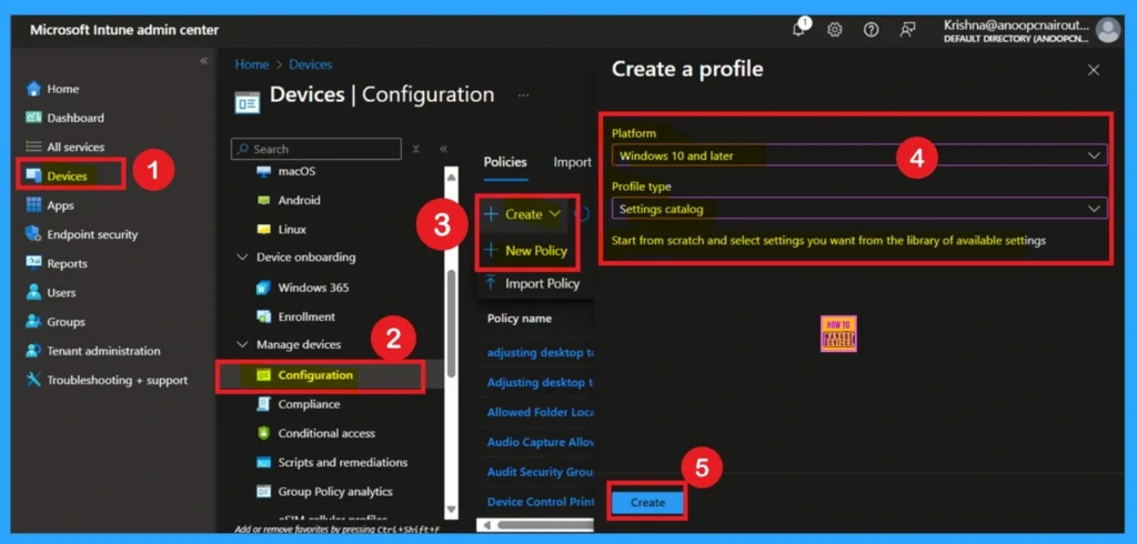Enable Disable Local Copy of User's Offline Files Policy using Intune 2 Enable Disable Local Copy of User's Offline Files Policy using Intune - Fig. 2