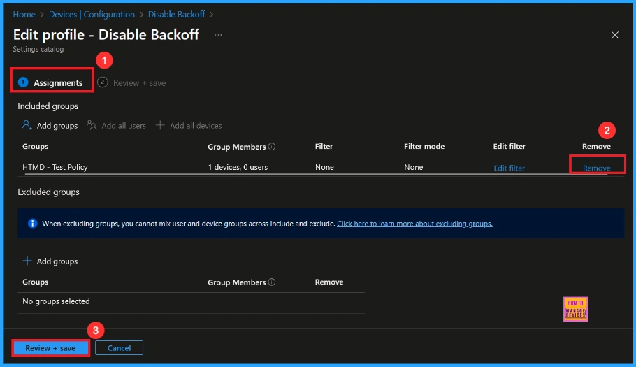 Customize Windows Search Indexing Behavior using Intune's Backoff Policy 13 Customize Windows Search Indexing Behavior using Intune's Backoff Policy - Fig.12