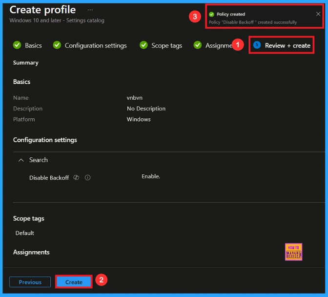 Customize Windows Search Indexing Behavior using Intune's Backoff Policy 10 Customize Windows Search Indexing Behavior using Intune's Backoff Policy - Fig.9
