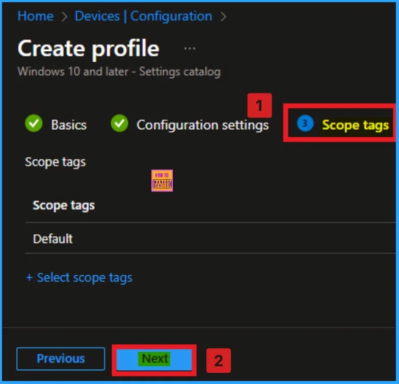 Enable or Disable Favorites Bar Policy in MS Edge Browser using Intune 7 Enable or Disable Favorites Bar Policy in MS Edge Browser using Intune - Fig.7